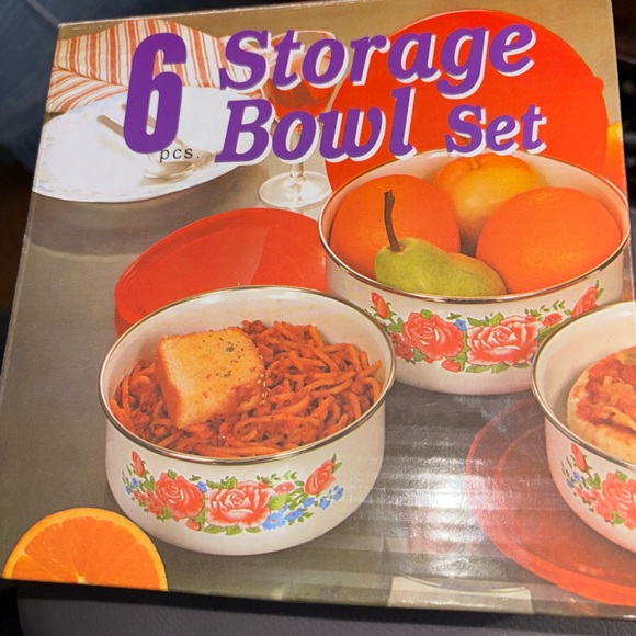 Floral Design Storage Container Set - Picture 4 of 11